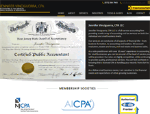 Tablet Screenshot of jvinciguerracpa.com